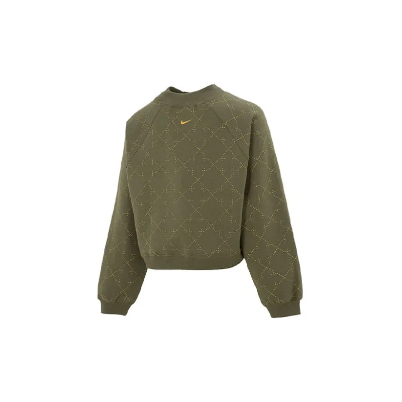 Nike Sweatshirt Winter Women's Green-1