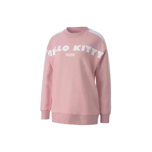 Hello Kitty X PUMA Sweatshirts Women's Pink