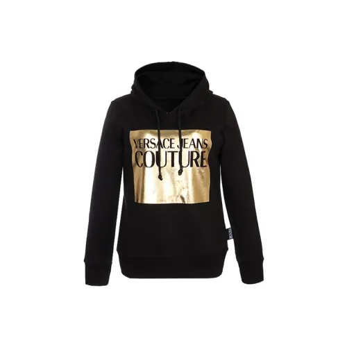 VERSACE JEANS COUTURE Sweatshirts Women's Black