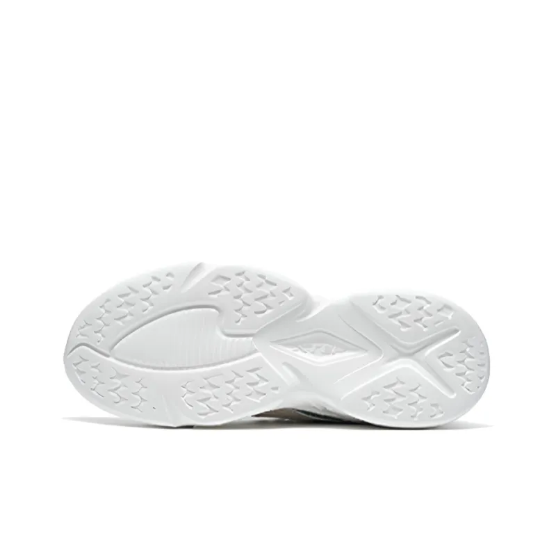 XTEP Anti Slip Wear Resistant Breathable Lightweight Low Top Sports Casual Shoes Men's White Black-3