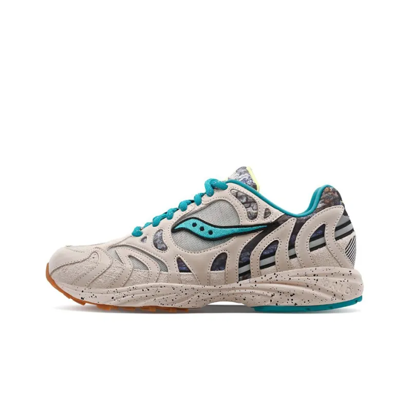 saucony Grid Azura 2000 Reflect Camo Creme Blue-0