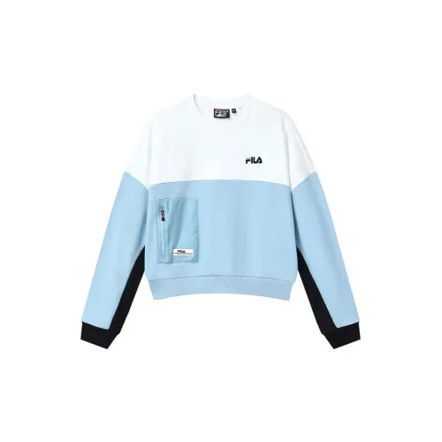 FILA Sweatshirts Women's Pastel Blue