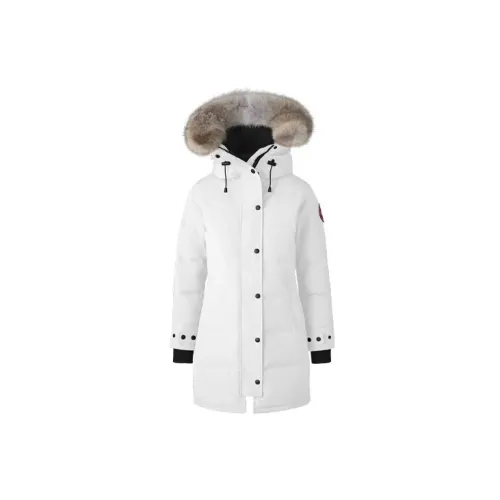 Canada Goose Shelburne Series Down Jackets Women's Big Dipper White