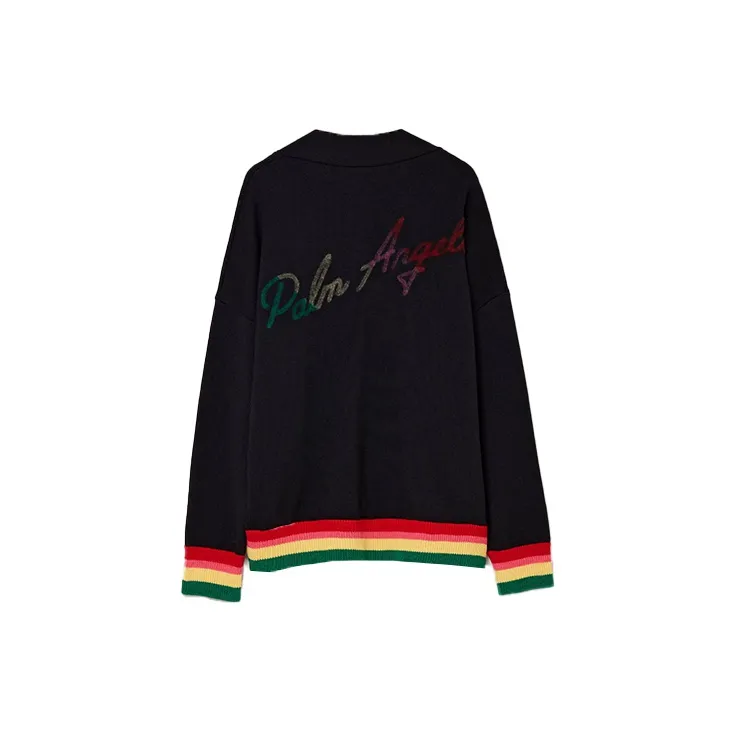 PALM ANGELS FW21 Loose Fit Knitwear Women's Black-1