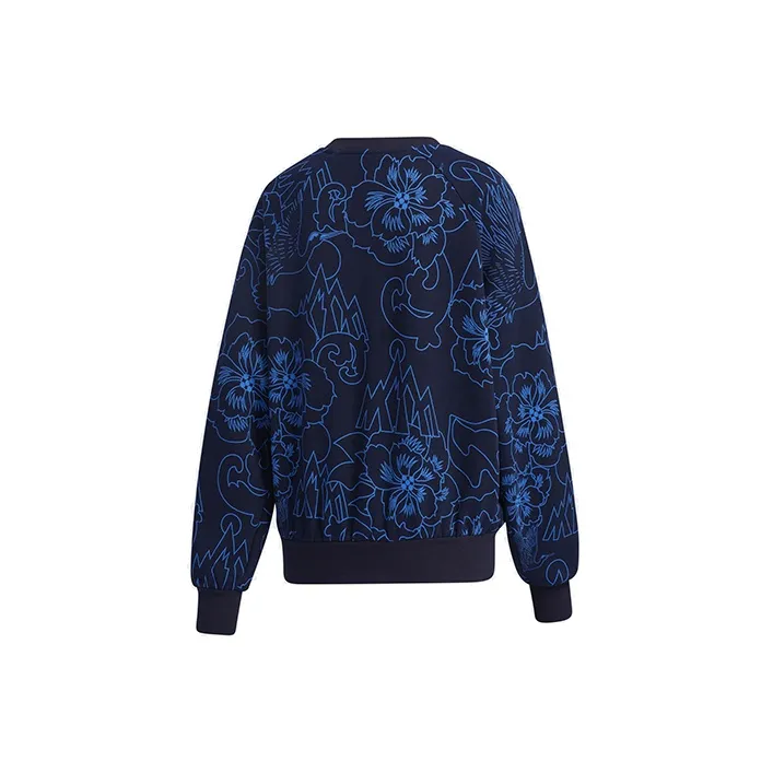 Adidas Sweatshirts Women's Blue-1