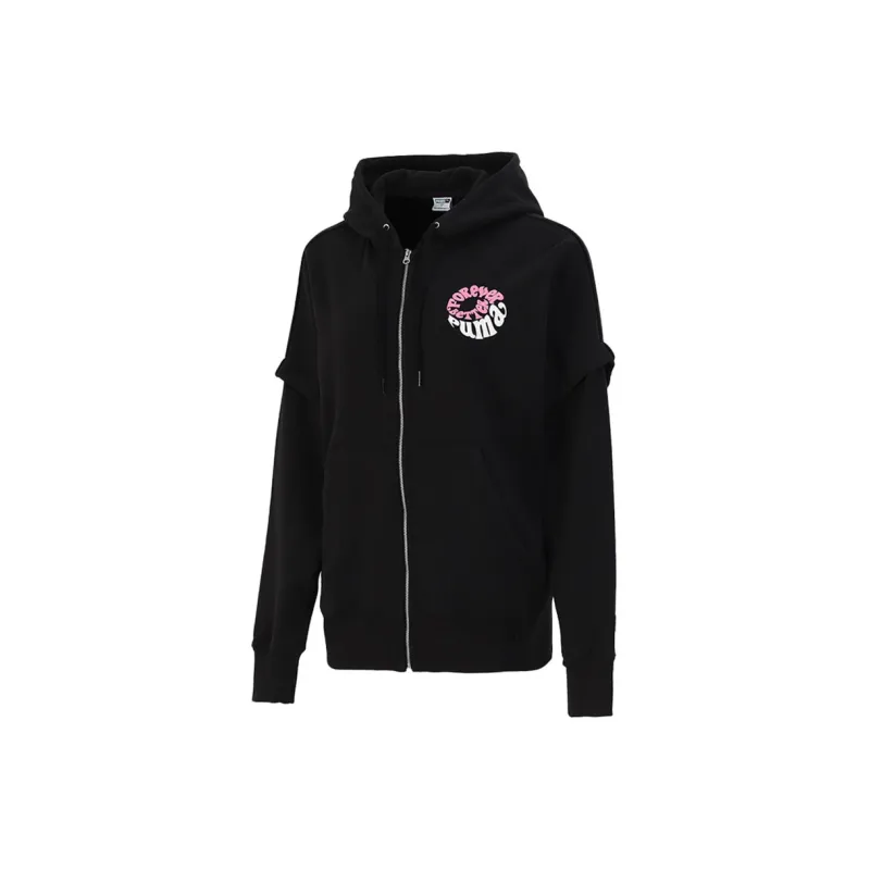PUMA Jackets Women's Black-1