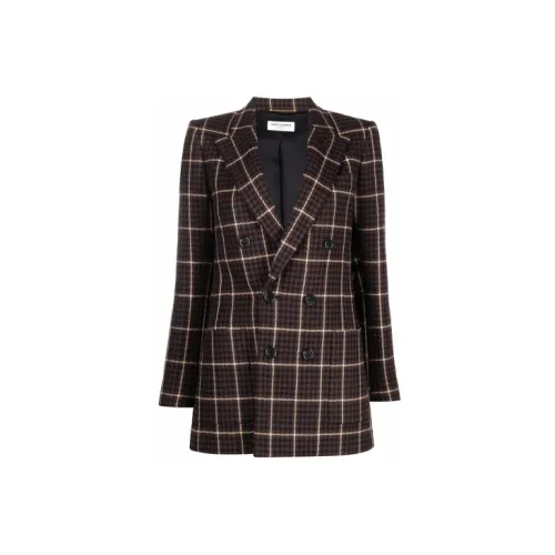 SAINT LAURENT Business Suits Women's Brown