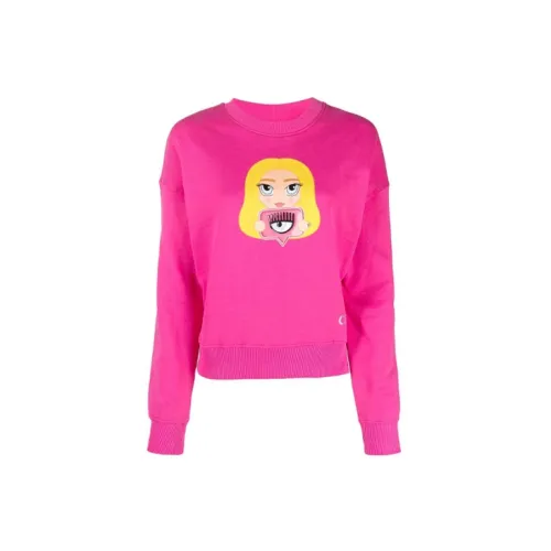 CHIARA FERRAGNI Sweatshirts Women's Pink