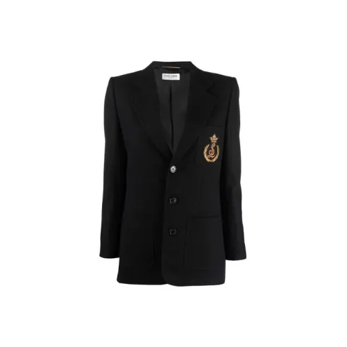 SAINT LAURENT Business Suits Women's Black