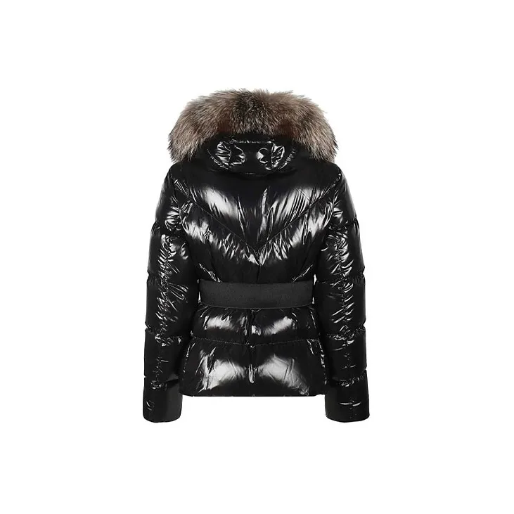 Moncler Down Jacket Women's Black-1