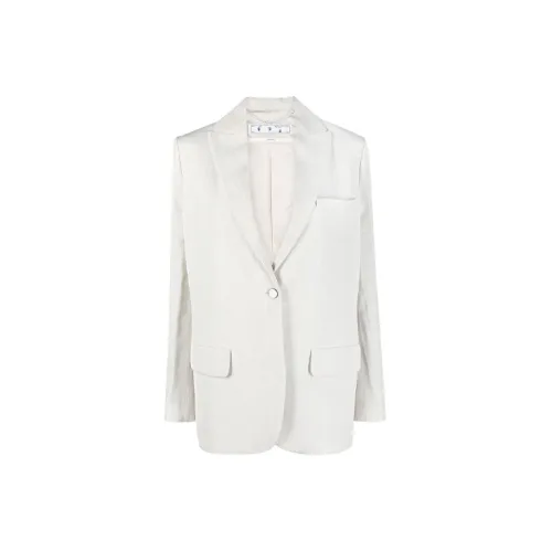 OFF-WHITE FW21 Business Suits Women's White