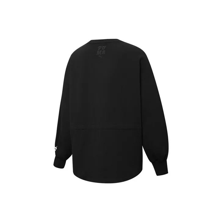 PUMA Golf Lightweight Sweatshirts Women's Black-1