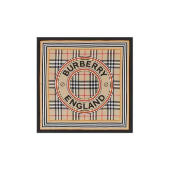 Burberry Montage Print Square Scarf