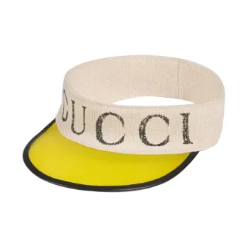GUCCI Sun Protection Hats Unisex Yellow