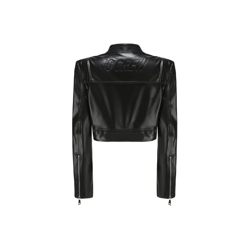 40 CREW Leather Jackets Women's-3