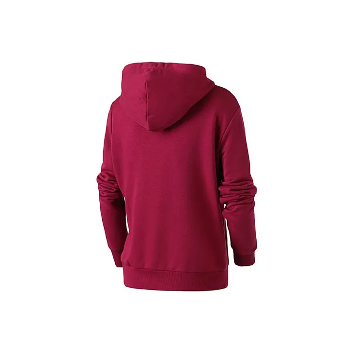 Converse Star Chevron EMB PO Sweatshirt Women's Dark Red-1