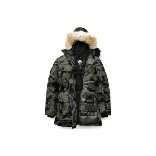 Canada Goose Expedition Series Down Jackets Women's Camouflage Coast Gray