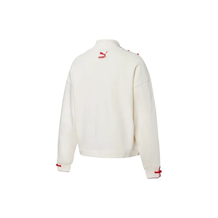 PUMA Sweatshirts Women's White-1