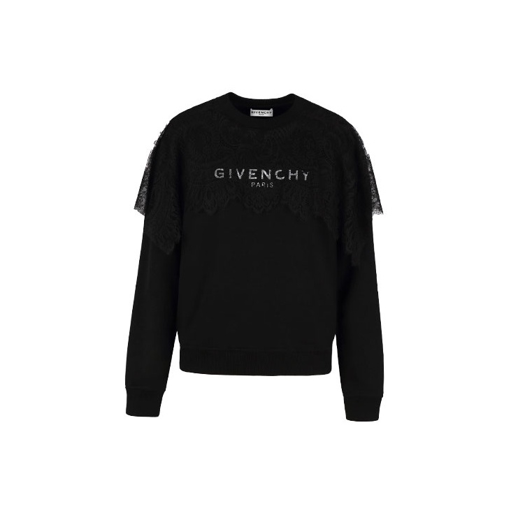 Givenchy black sweatshirt womens sale