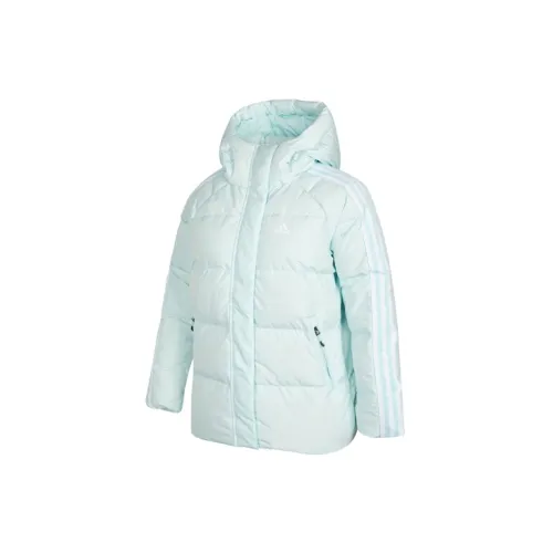 Adidas Down Jackets Women's Light Blue