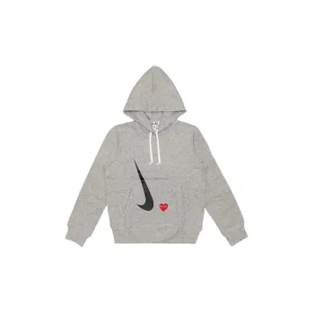 Cdg Play Grey Hoodies Sweatshirts on Sale & Authentic - POIZON