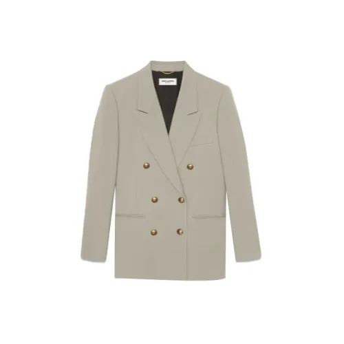 SAINT LAURENT Business Suits Women's Brown