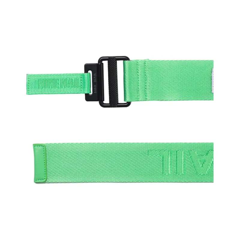 NINE NAIL Smooth Buckle Nylon Canvas Belts Unisex Width 3.7cm-18