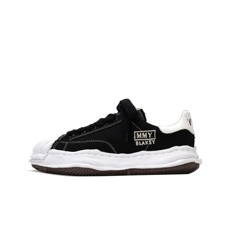 MIHARA YASUHIRO Blakey Stylish Skateboarding Shoes Unisex Black-0