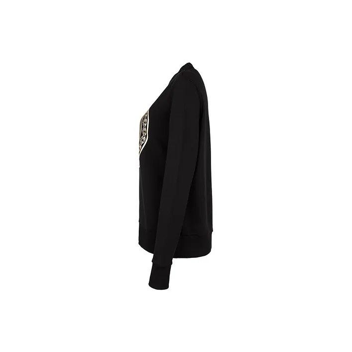 VERSACE JEANS COUTURE Sweatshirts Women's Black-2