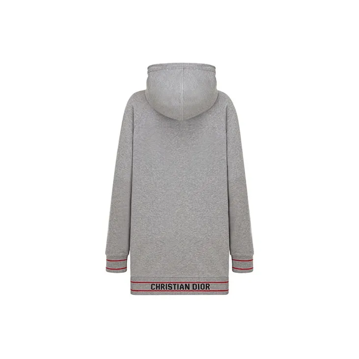 DIOR Quarterly New Products Sweatshirts Women's Gray-1