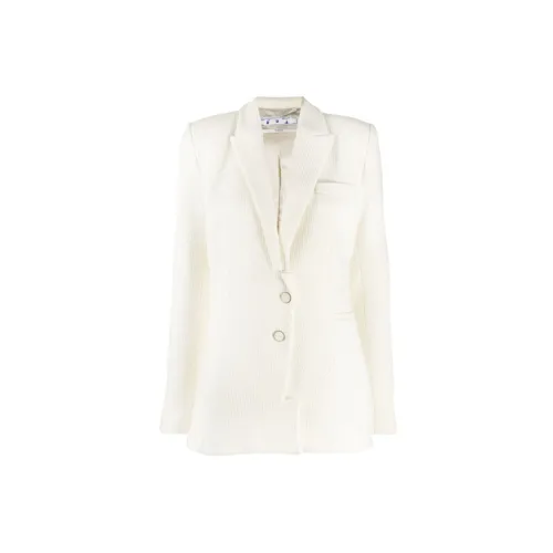 OFF-WHITE FW21 Business Suits Women's White