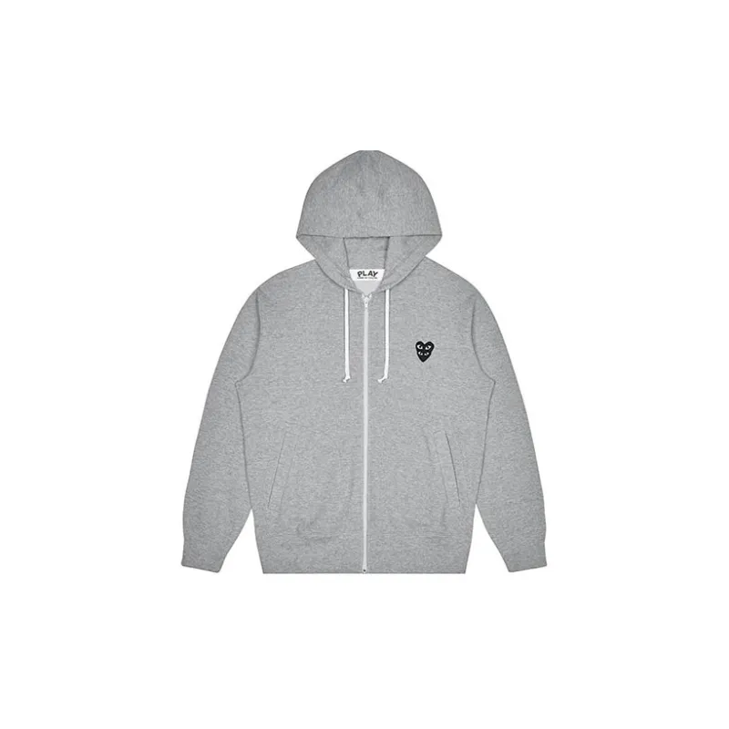 CDG Play Sweatshirt Women's Gray-0