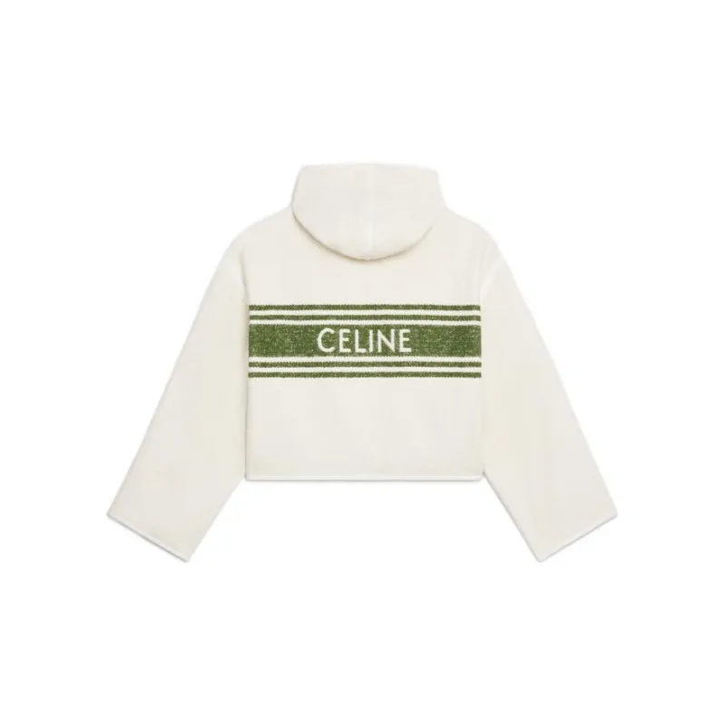 CELINE Sweatshirts Women's Green-1