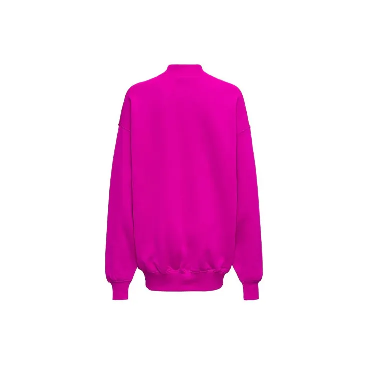 Balenciaga This Is Not Logo Sweatshirt Pink-1