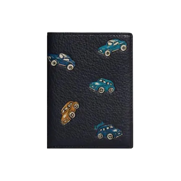 COACH Passport Case Passport Holders Black-0