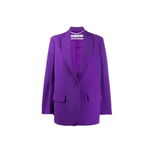 OFF-WHITE FW20 Business Suits Women's Purple