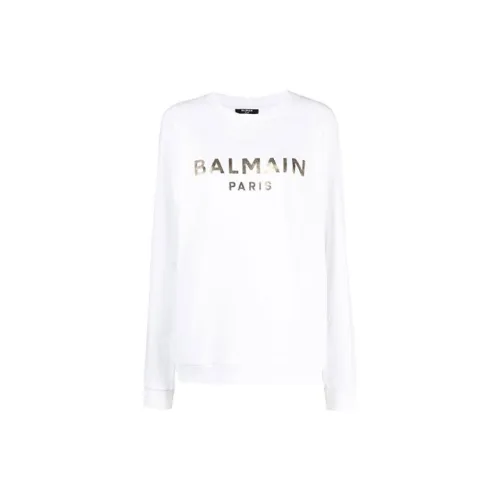 BALMAIN Sweatshirts Women's White