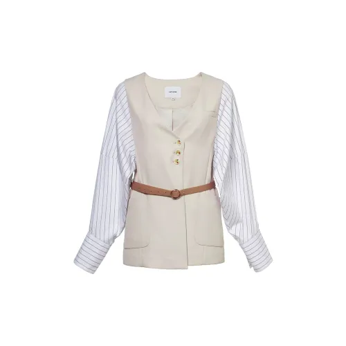 LOFT SHINE Jackets Women's Creamy Apricot