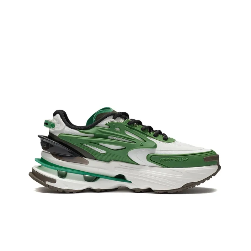 LiNing CF Low Top Casual Shoes Women's Green-1