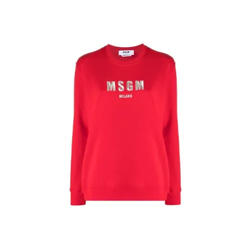 MSGM Sweatshirts Women's Red