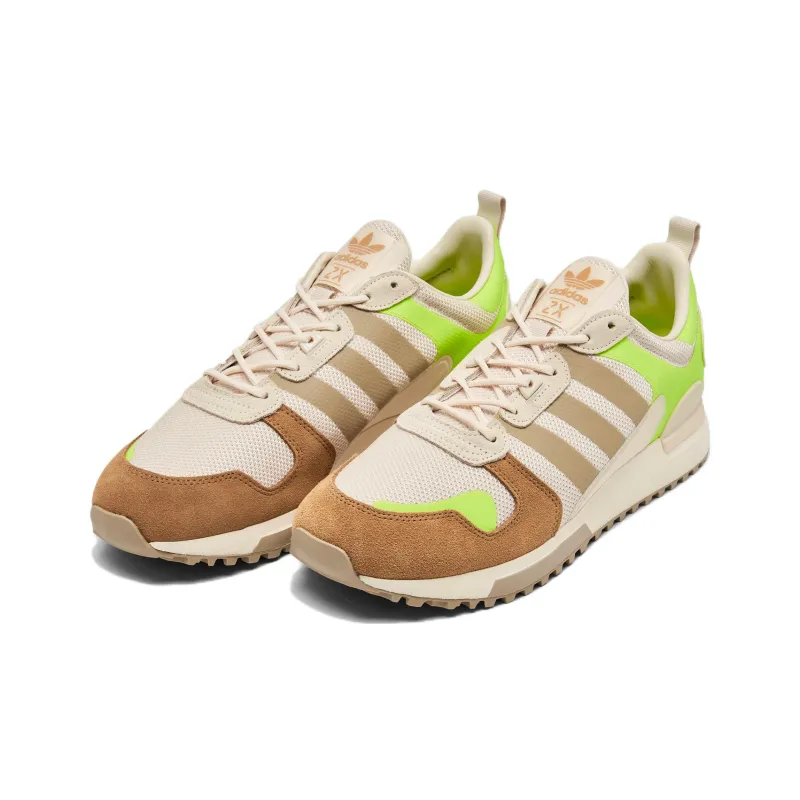 Adidas Originals ZX 700 Hd Abrasion Resistant Low Top Running Shoes Men's Beige Brown Green-1