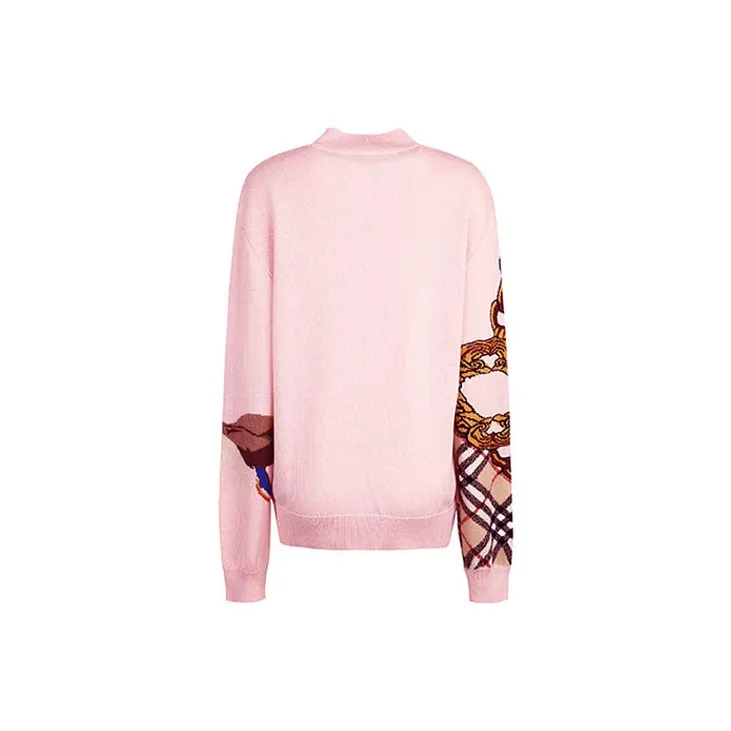 Burberry Loose Fit Knitwear Women's Pink-1