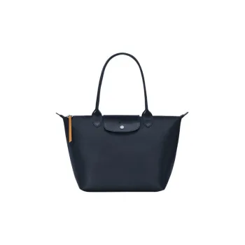 LONGCHAMP Le Pliage City Cow Leather Portable Crossbody Bag Shoulder Bag Women's Marine Blue