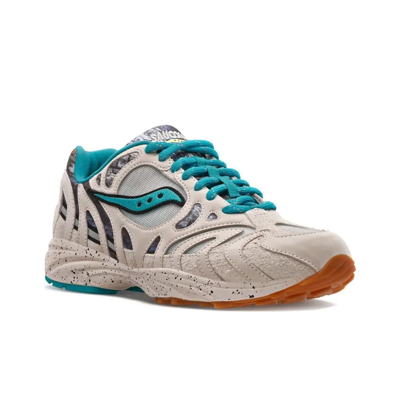 saucony Grid Azura 2000 Reflect Camo Creme Blue-2