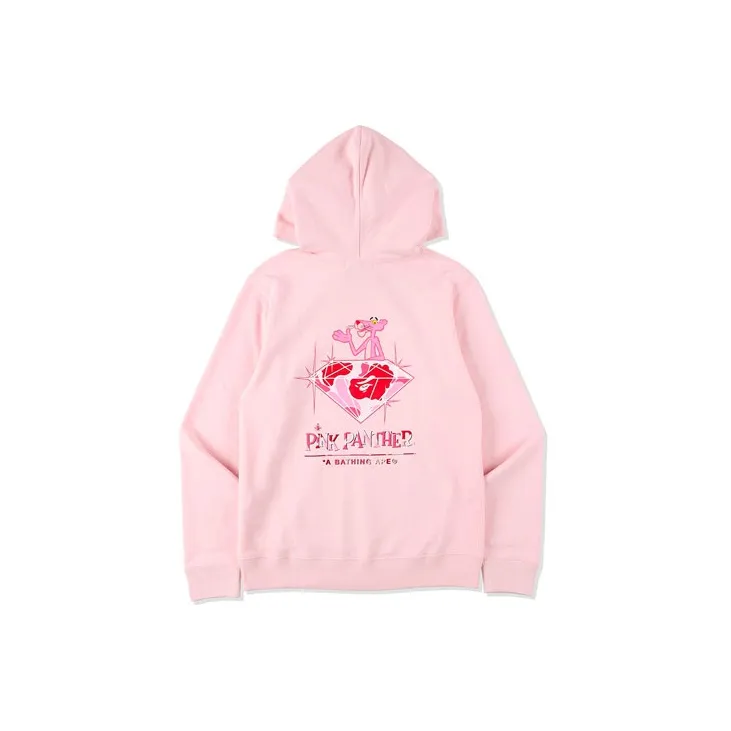 A BATHING APE x PINK PANTHER Sweatshirt Women's-1