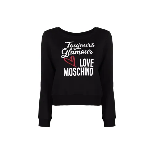 LOVE MOSCHINO Sweatshirts Women's Black