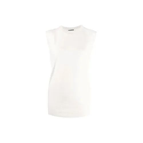 JIL SANDER Cashmere Sweaters Women's White