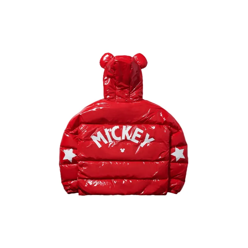 Disney X LINING Down Jackets Women's Vermilion-1