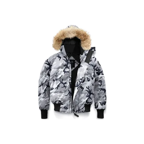 Canada Goose Black Mark Down Jackets Women's Gray Camouflage