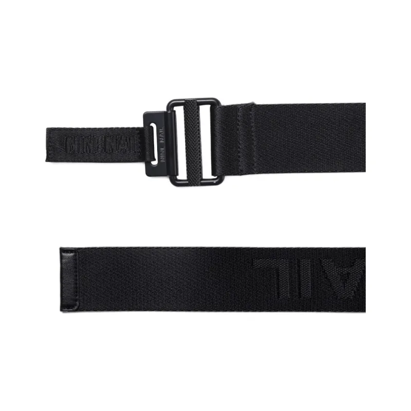 NINE NAIL Smooth Buckle Nylon Canvas Belts Unisex Width 3.7cm-22